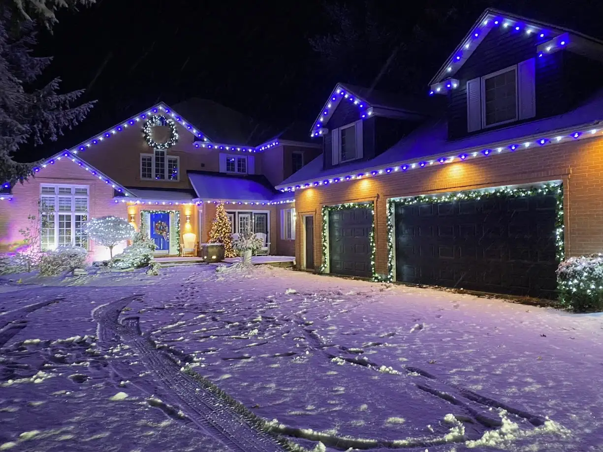 Christmas lights gallery — professional holiday displays in Kitchener-Waterloo Ontario